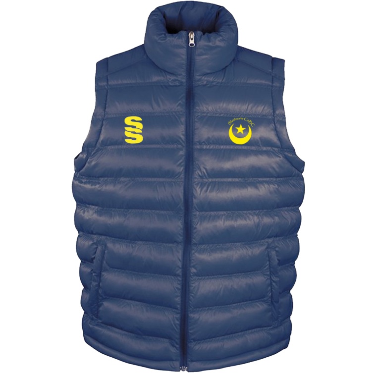 Padded Gilet : Navy (bowling)