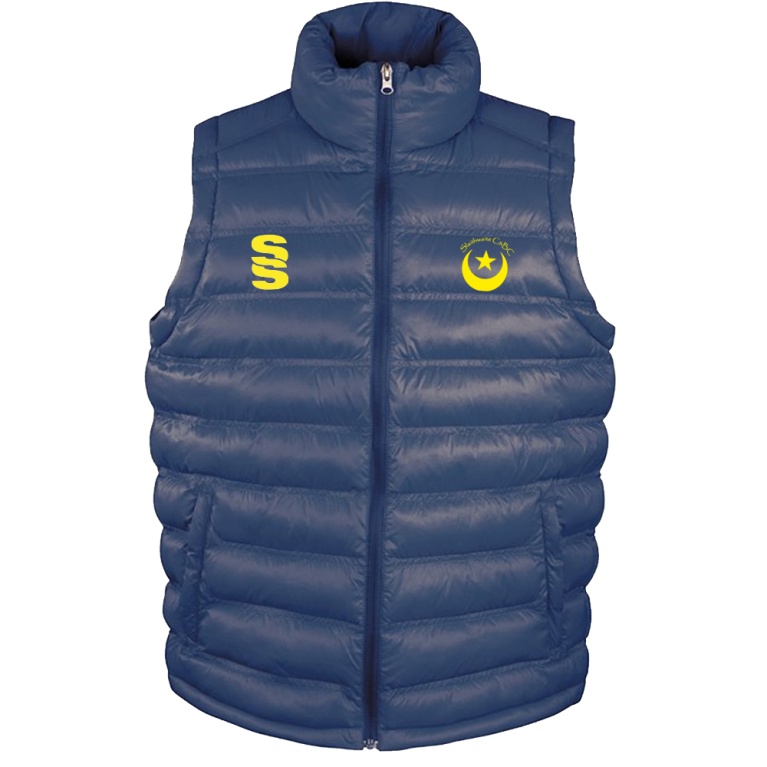 Padded Gilet : Navy (bowling)